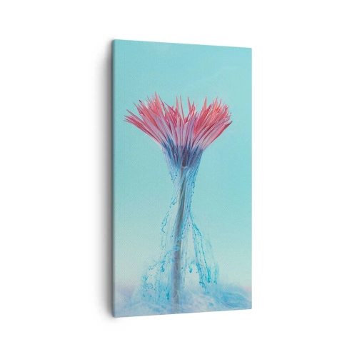 Bild auf Leinwand - Leinwandbild - In einer belebenden Umarmung - 45x80 cm