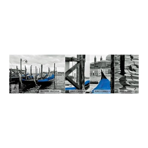 Fototapeten Muster Selbstklebend Deluxe Sticker - Nachdenkliches Venedig - Stadt, Venedig, Italien - 100x30 cm
