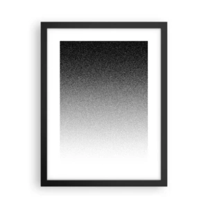 Poster in einem schwarzem Rahmen - Dem Licht entgegen - 30x40 cm