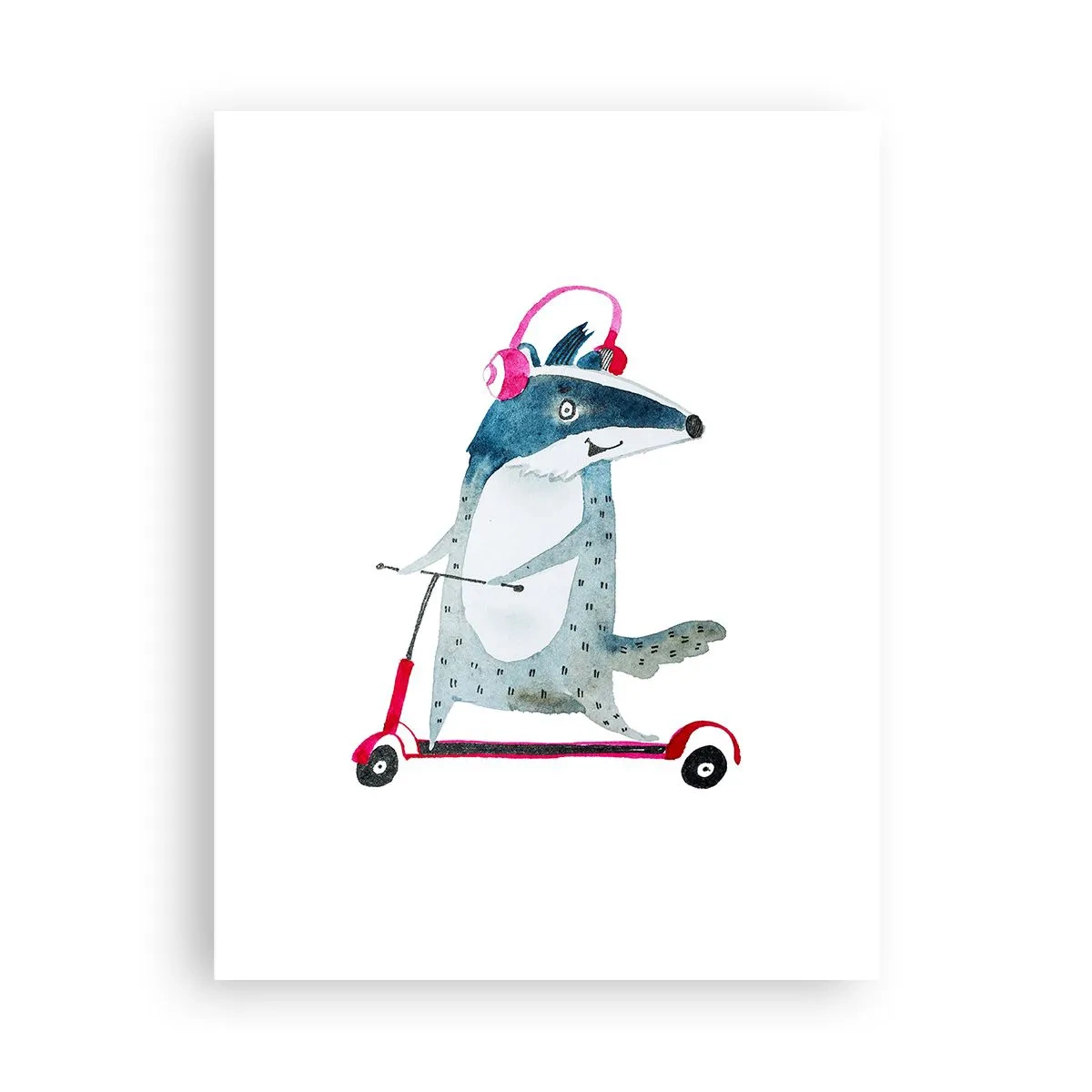 Poster - Dachsfreude - 30x40 cm