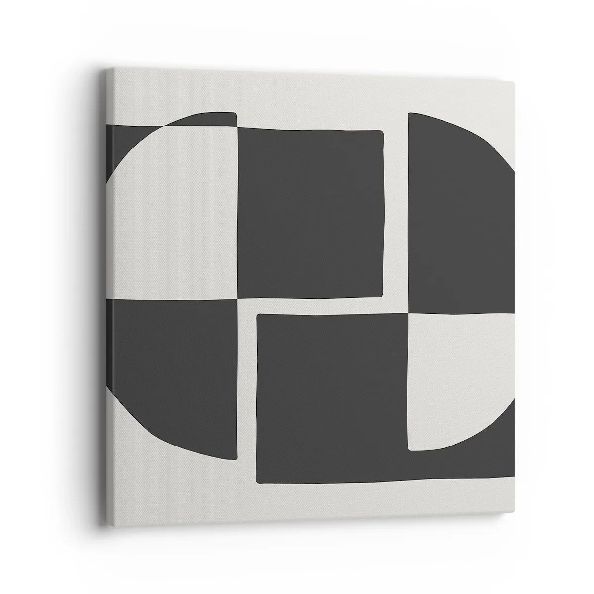 Bild auf Leinwand - Leinwandbild - Antithese - Synthese - 40x40 cm