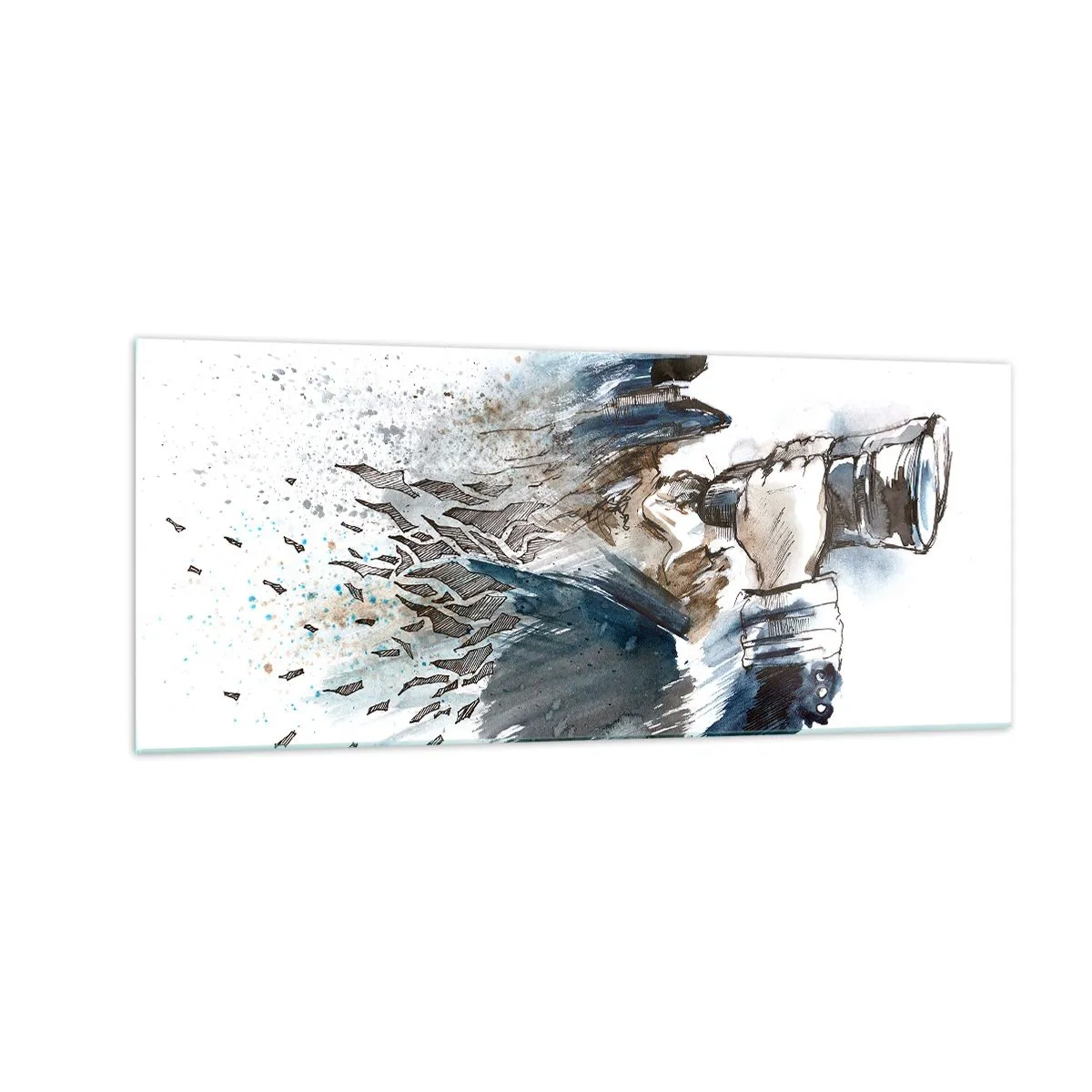 Glasbild - Bild auf glas - Zehn auf der Beaufort-Skala! - 100x40 cm