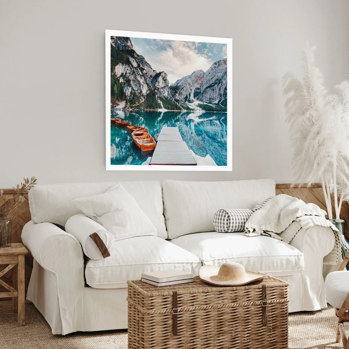 Poster - Wir zeigen Ihnen Schönheit - 40x40 cm