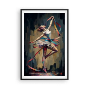 Poster in einem schwarzem Rahmen - Bandtanz - 61x91 cm