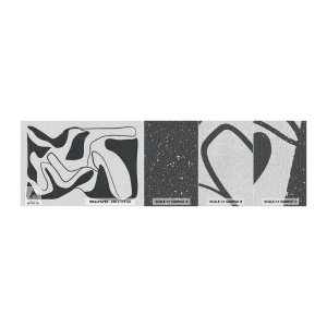 Fototapeten Muster Premium Canvas - Abstraktes Spiel im Labyrinth - Boho, Minimalismus, Stück - 100x30 cm
