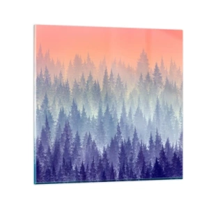 Glasbild - Bild auf glas - Hoch, höher, zum Himmel - 70x70 cm