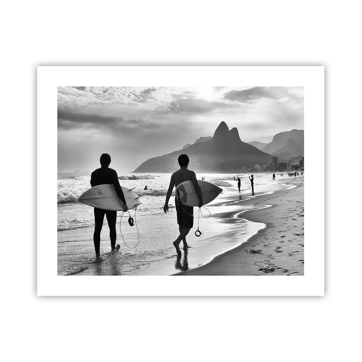 Poster - Single-Wave-Samba - 50x40 cm