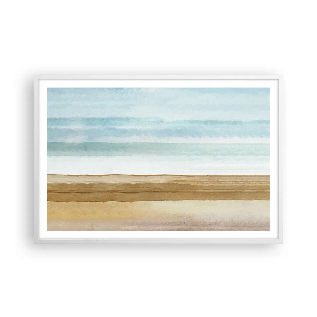 Poster in einem weißen Rahmen - Trost - 91x61 cm