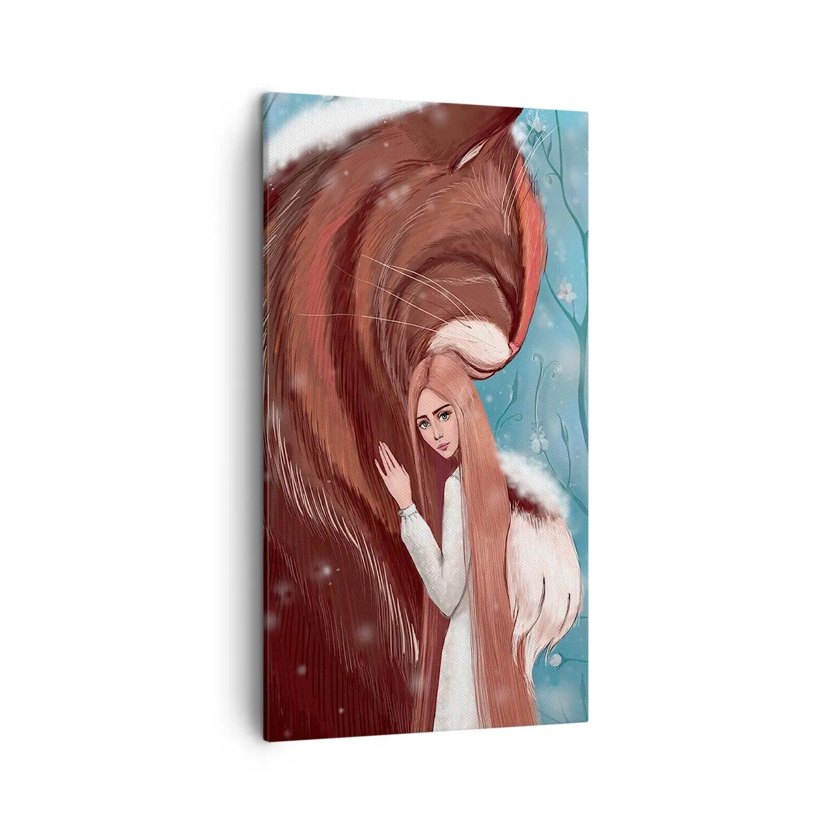 Bild auf Leinwand - Leinwandbild - Willkommen im Märchen - 45x80 cm