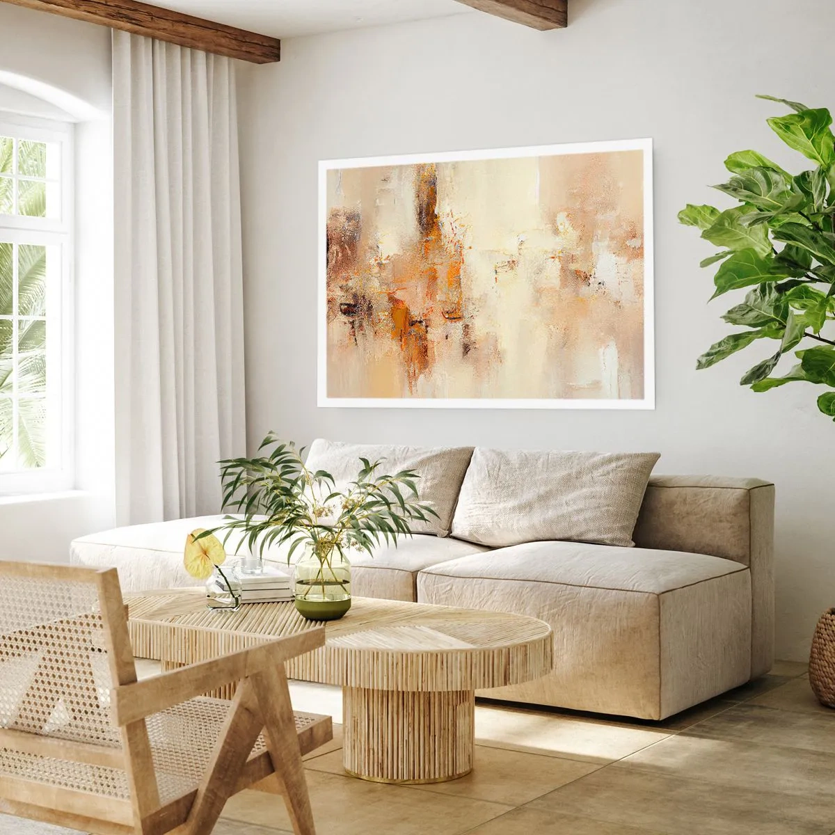 Poster - Seele aus Bernstein - 50x40 cm