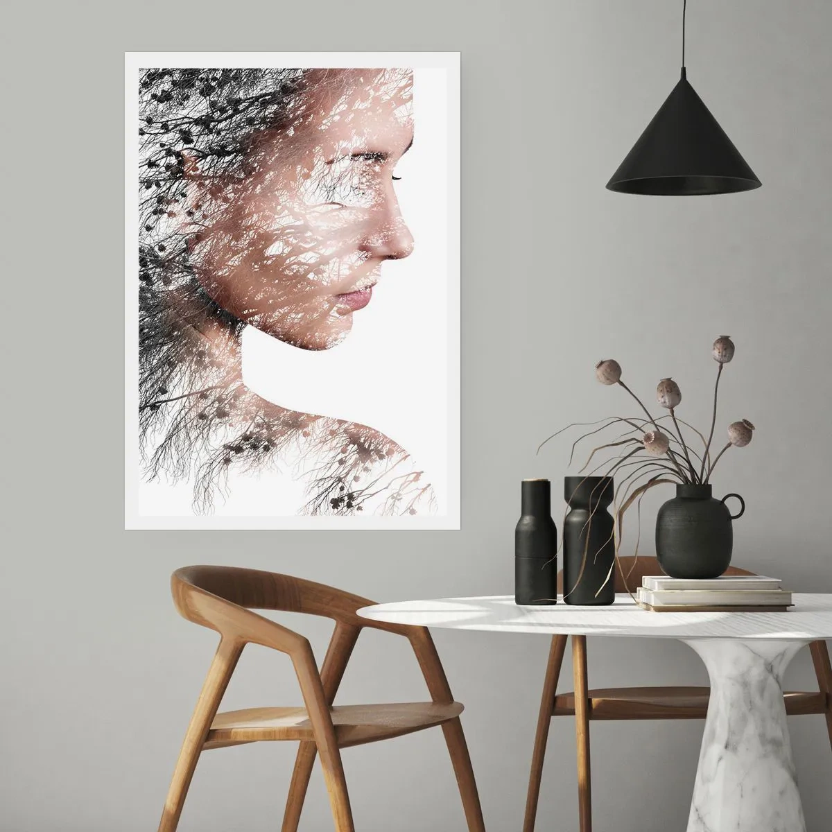 Poster - Der Geist des Waldes - 70x100 cm