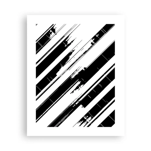 Poster - Eine intensive und dynamische Komposition - 40x50 cm