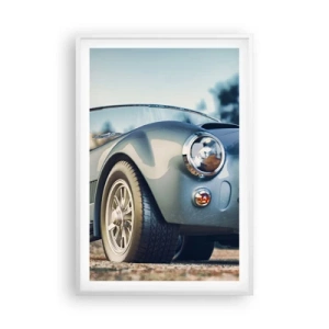 Poster in einem weißen Rahmen - Denn Stil zählt - 61x91 cm