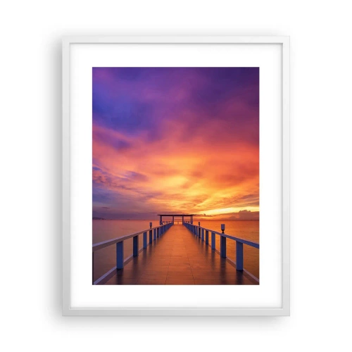 Poster in einem weißen Rahmen - Ohne Ende - 40x50 cm