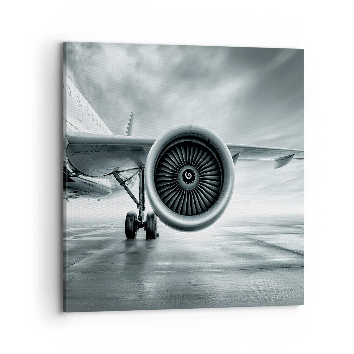 Bild auf Leinwand - Leinwandbild - Die Macht ist da! - 70x70 cm