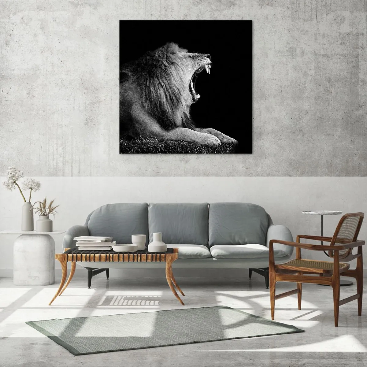 Glasbild - Bild auf glas - Ohne Zweifel - 30x30 cm