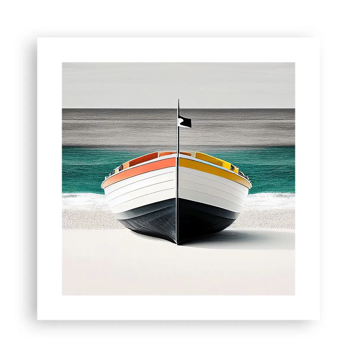 Poster - An seinem Platz - 40x40 cm