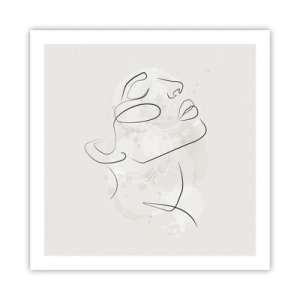 Poster - Die Umrisse eines Traums - 60x60 cm