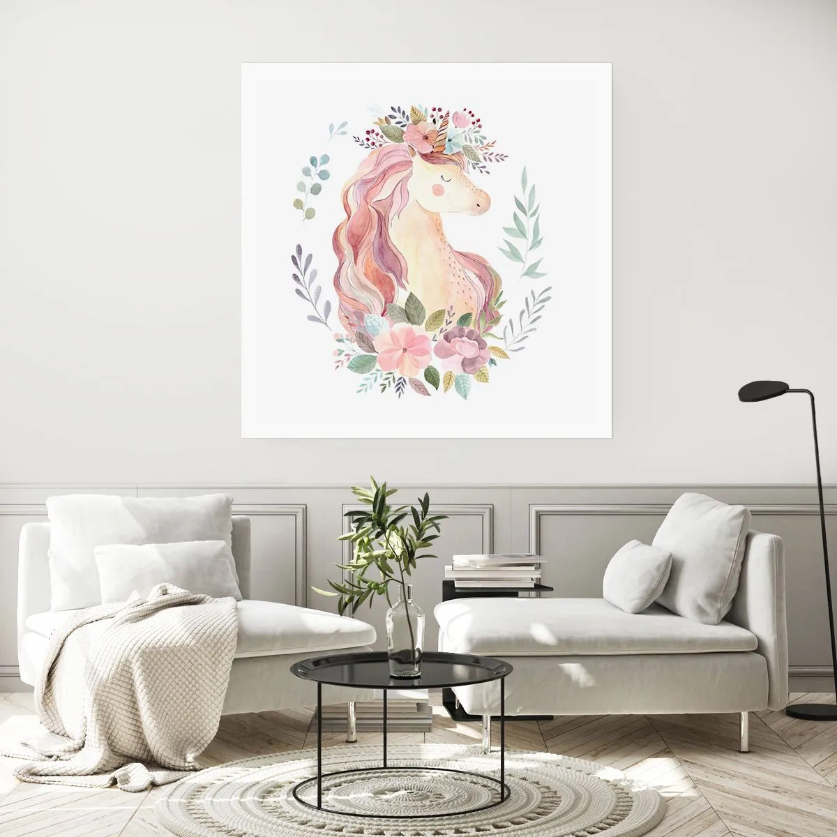 Poster - Eine Einladung in die Welt der Märchen - 40x40 cm