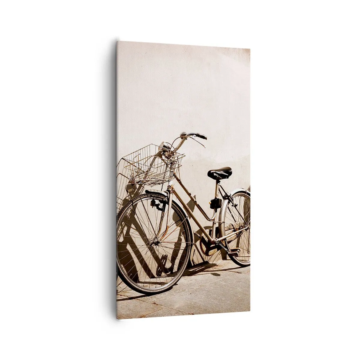 Bild auf Leinwand - Leinwandbild - Der unvergessliche Charme der Vergangenheit - 65x120 cm