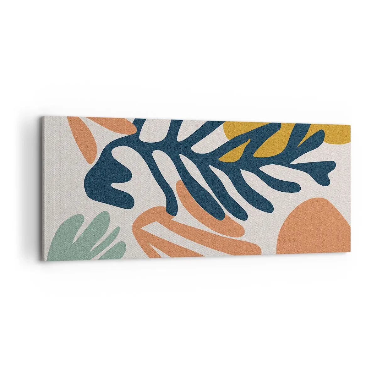 Bild auf Leinwand - Leinwandbild - Korallenmeere - 100x40 cm