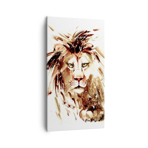 Bild auf Leinwand - Leinwandbild - Stärke und Würde - 45x80 cm