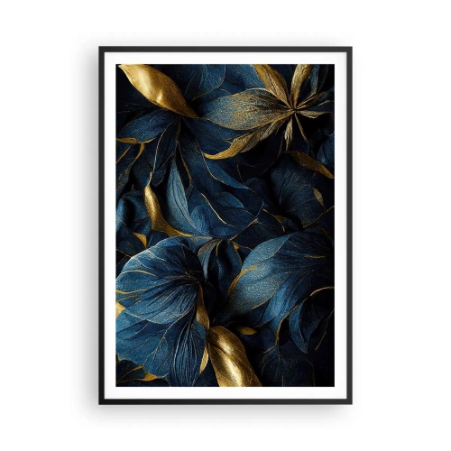 Poster in einem schwarzem Rahmen - Mit Gold gefüttert - 70x100 cm