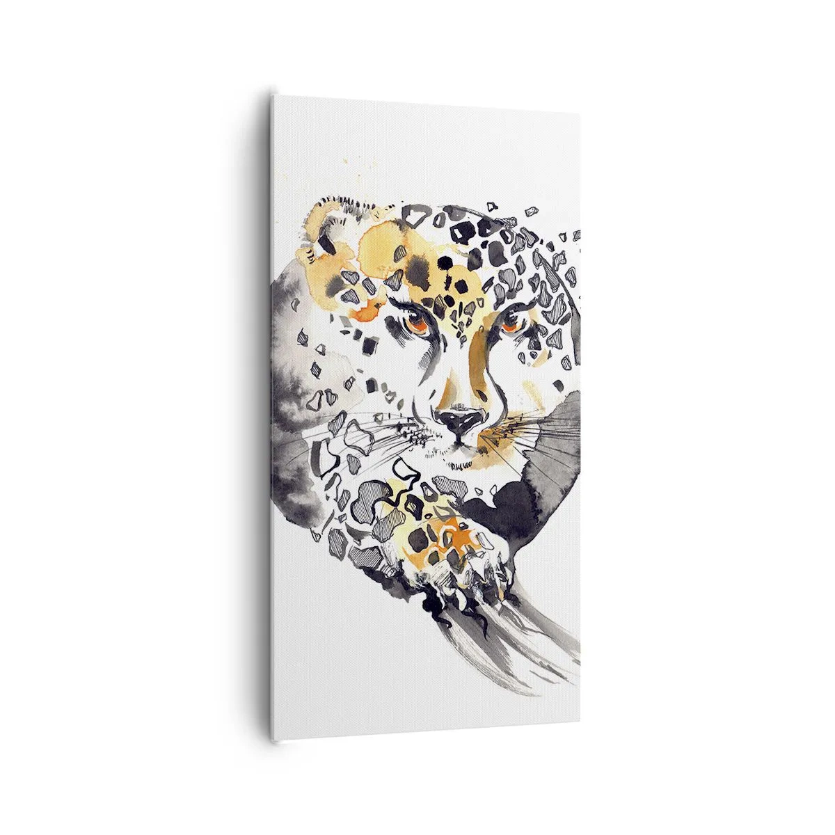 Bild auf Leinwand - Leinwandbild - Raubtierschönheit - 65x120 cm