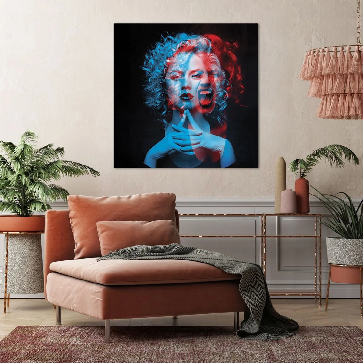 Bild auf Leinwand - Leinwandbild - Alter Ego - 60x60 cm