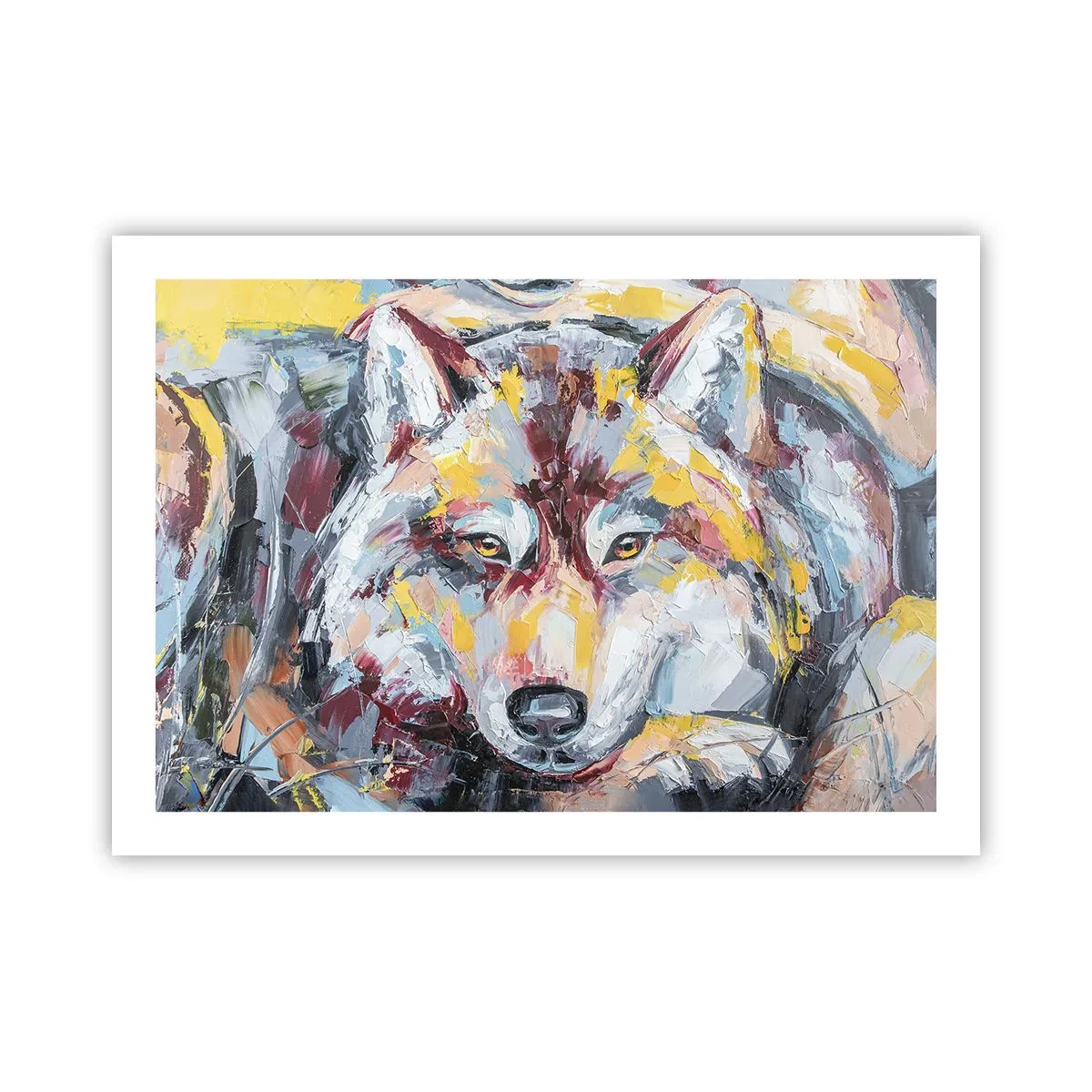 Poster - Seelenfrieden unter den Lieben - 70x50 cm