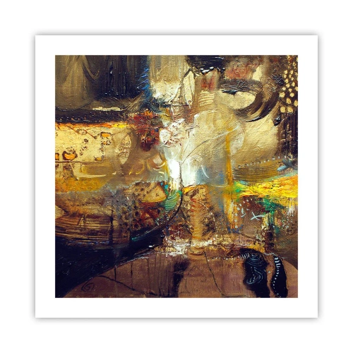 Poster - Kalt, wärmer, heiß - 50x50 cm