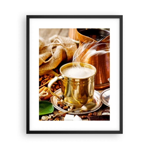 Poster in einem schwarzem Rahmen - Schönen Tag noch! - 40x50 cm