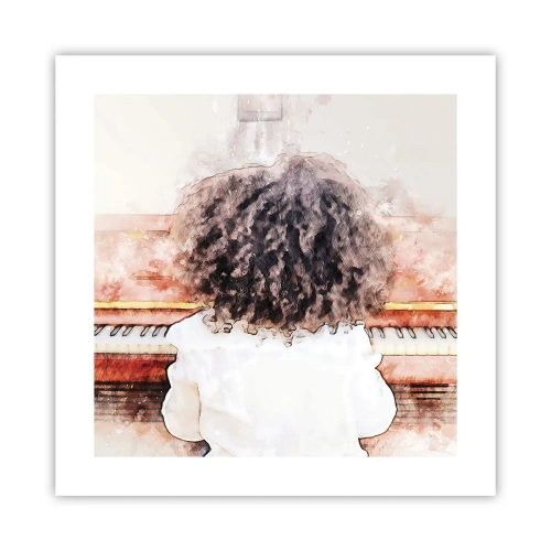 Poster - In der neuen Welt - 40x40 cm