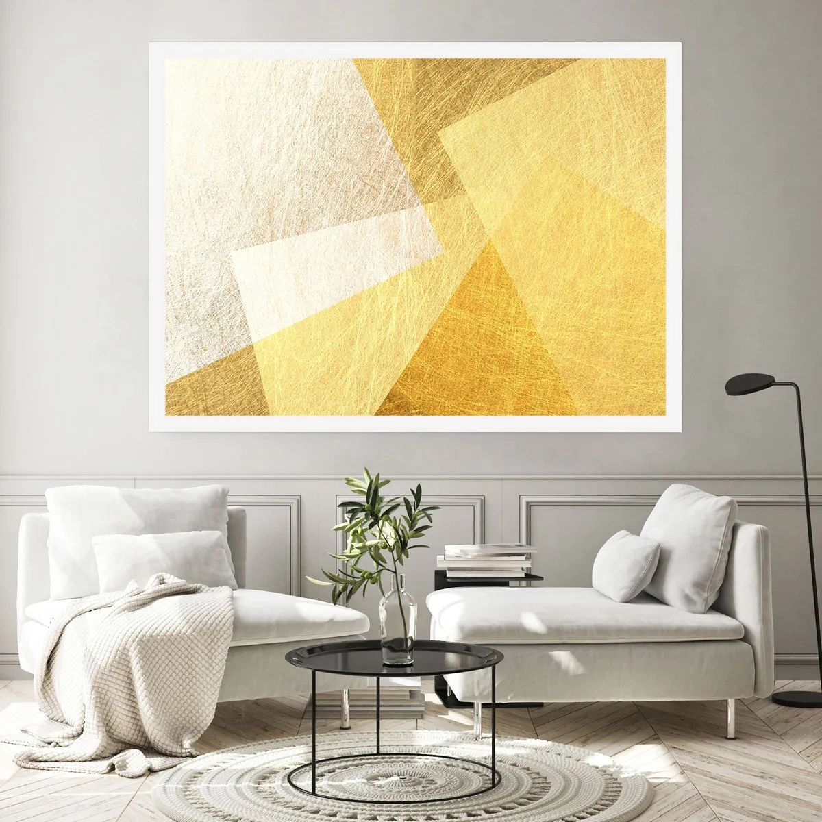 Poster - Geometriewetter - 50x40 cm