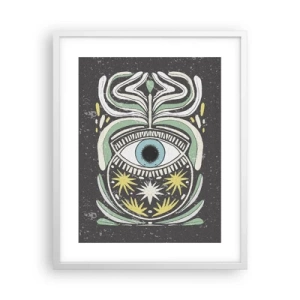 Poster in einem weißen Rahmen - Stammesrituale - 40x50 cm