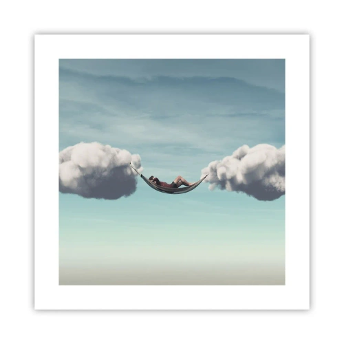 Poster - Die Behaglichkeit des Augenblicks - 40x40 cm