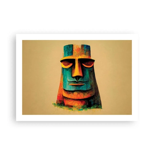 Poster - Statuenhaft und sympathisch - 70x50 cm