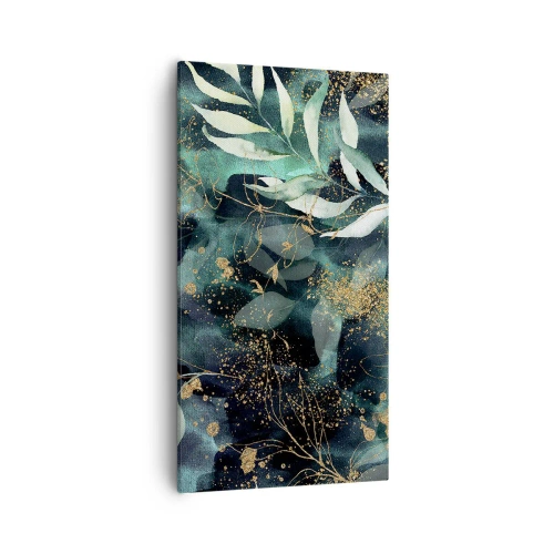 Bild auf Leinwand - Leinwandbild - Zaubergarten - 55x100 cm