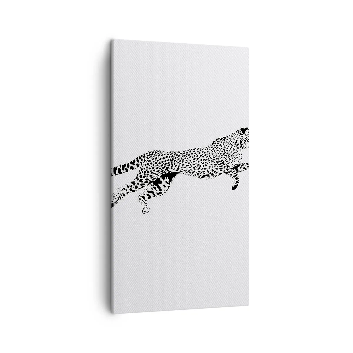 Bild auf Leinwand - Leinwandbild - Der schnellste der Welt - 45x80 cm