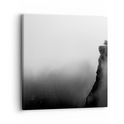 Bild auf Leinwand - Leinwandbild - Am Rande der Welt - 40x40 cm