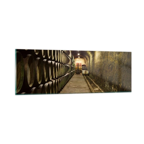 Glasbild - Bild auf glas - Es ist gut, sich hinzulegen - 90x30 cm