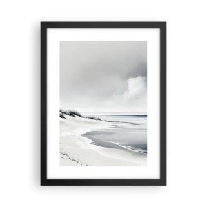 Poster in einem schwarzem Rahmen - Für immer zusammen - 30x40 cm