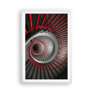 Poster in einem weißen Rahmen - Architekturspaß - 61x91 cm