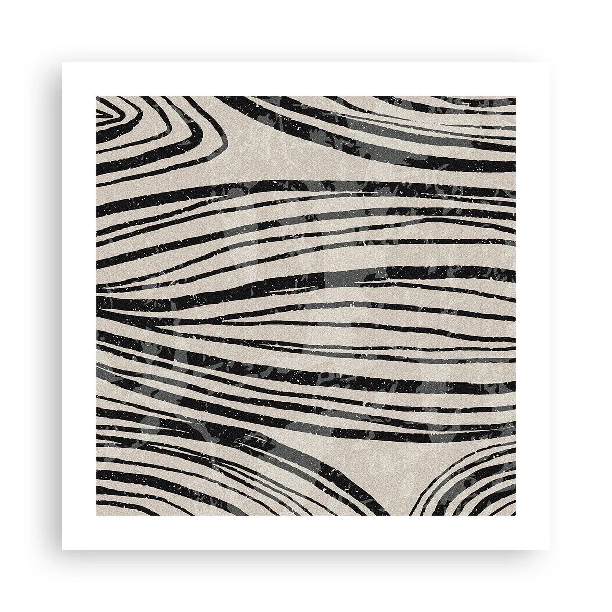 Poster - Linienpool - 50x50 cm