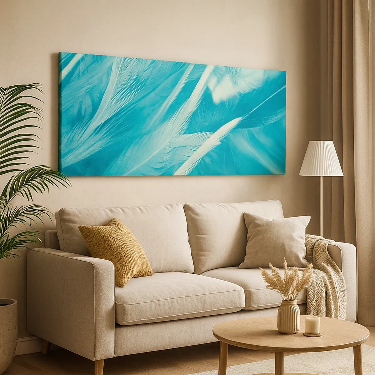 Bild auf Leinwand - Leinwandbild - In Pulver ertrinken - 30x30 cm