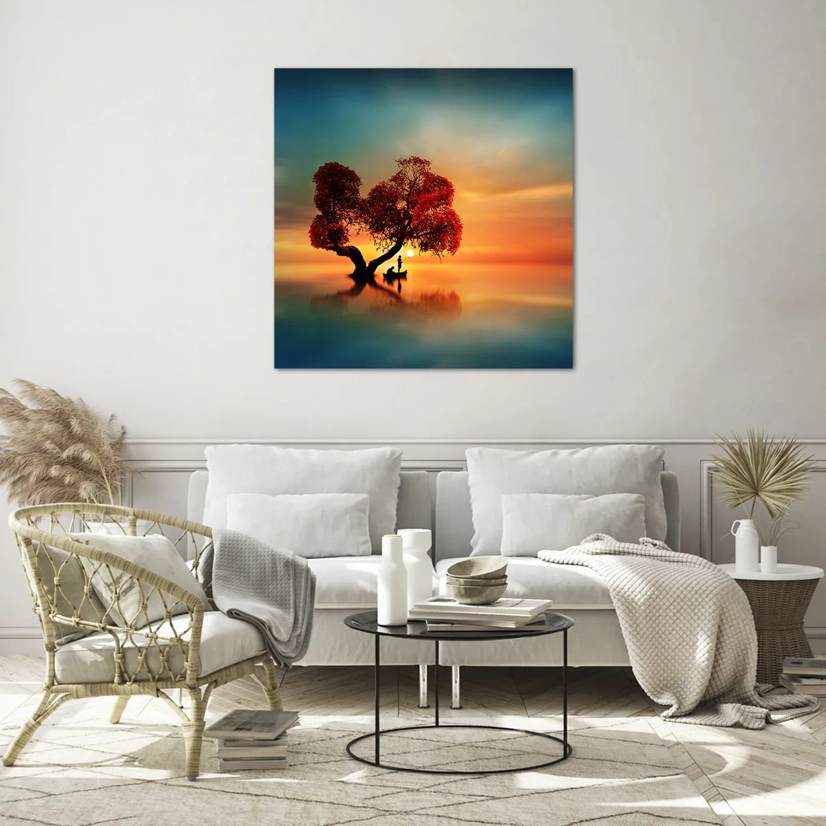 Glasbild - Bild auf glas - Oddaysons und die Stille der Weltlosen - 50x50 cm