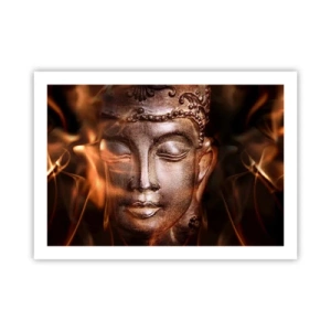 Poster - Es existiert nur hier und jetzt - 70x50 cm