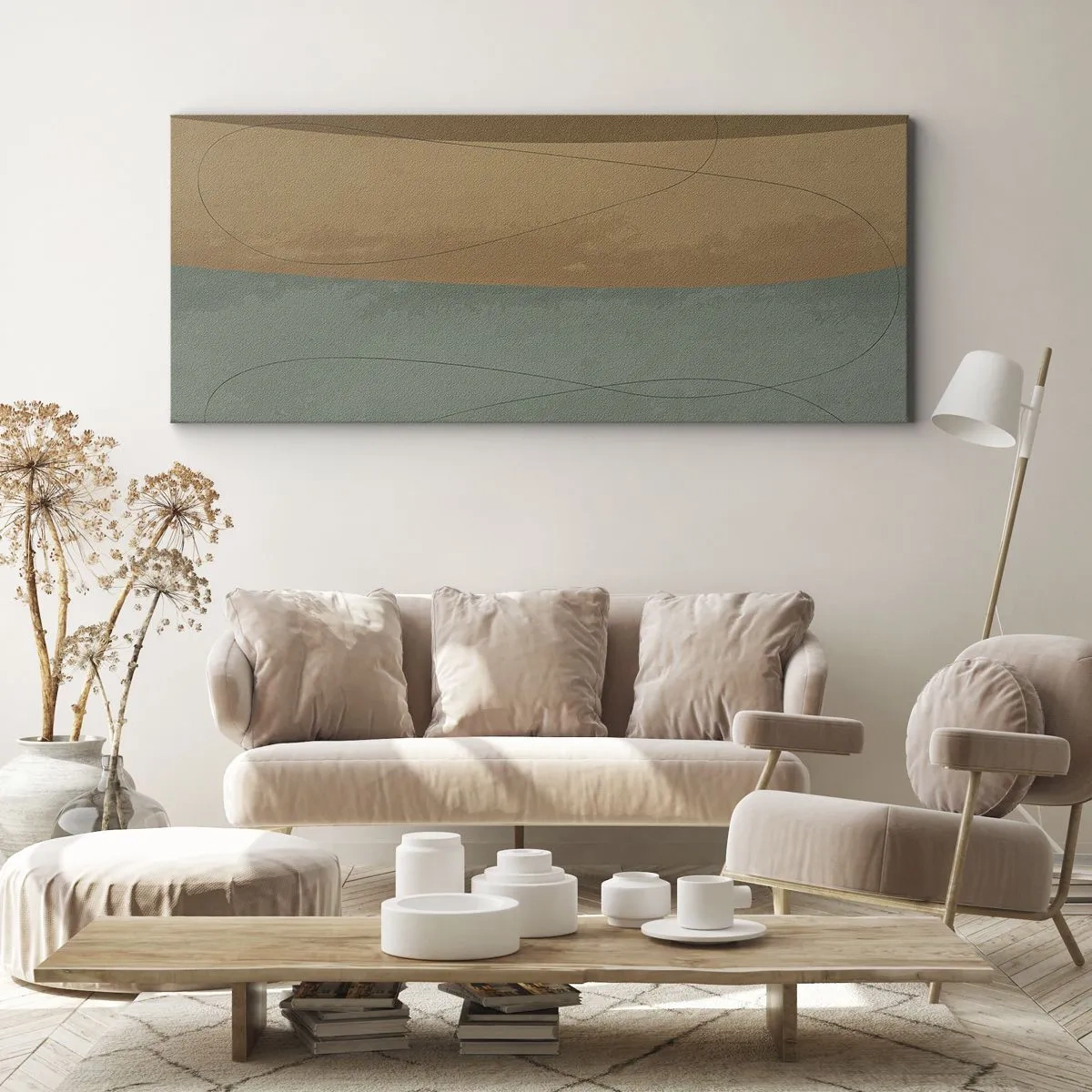 Bild auf Leinwand - Leinwandbild - Horizontale Komposition - 100x40 cm