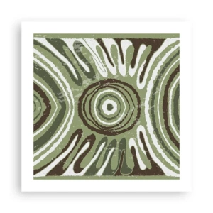 Poster - Explosion von Emotionen - 50x50 cm