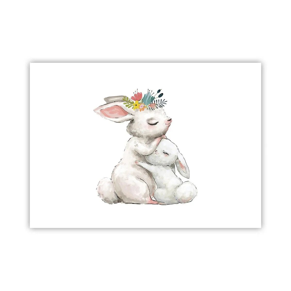 Poster - Bei Mama ist's am schönsten - 70x50 cm